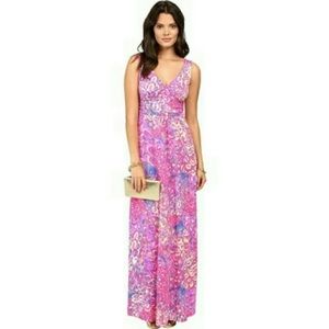 Lilly Pulitzer Sloane Maxi dress Lillys Lagoon Medium